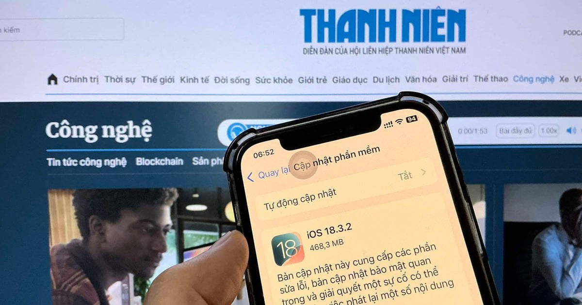 Điều người dùng iPhone cần làm ngay sau khi cập nhật iOS 18.3.2