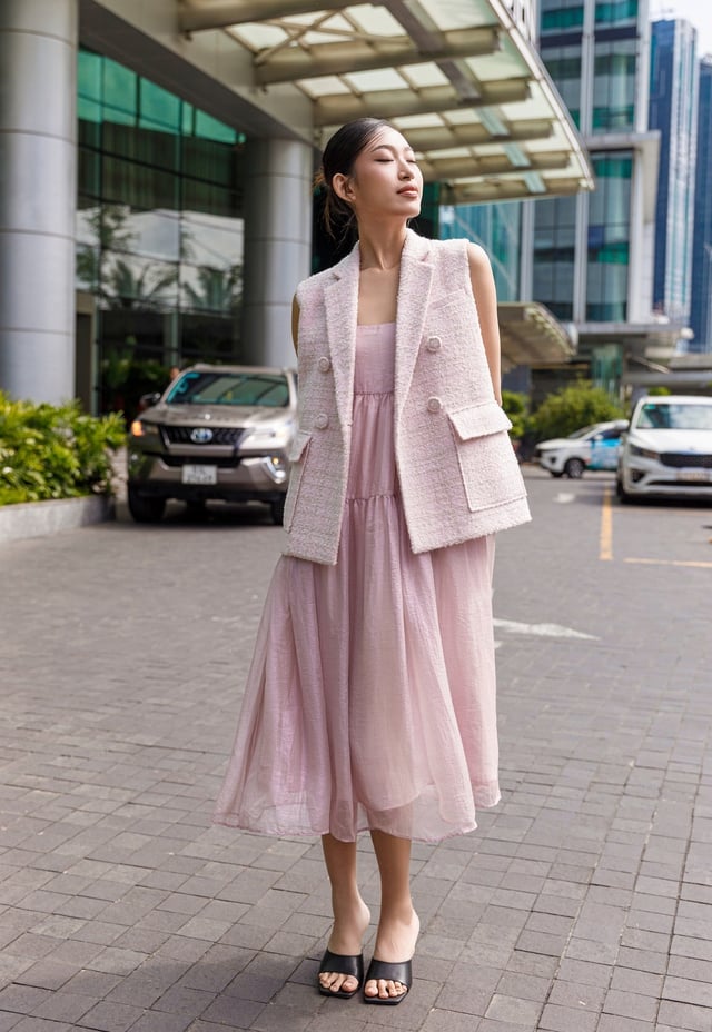 Áo blazer là điểm nhấn cho phong cách sang trọng vượt thời gian- Ảnh 1.