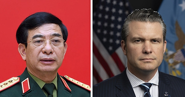 El general Phan Van Giang invitó al Secretario de Defensa de Estados Unidos a visitar Vietnam este año.