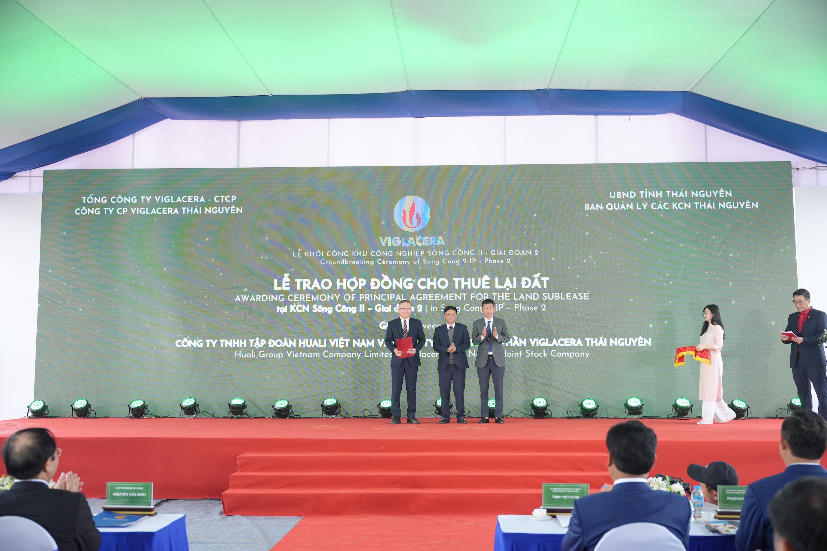 Viglacera hat mit dem Bau des Industrieparks Song Cong II – Phase 2 in Thai Nguyen begonnen