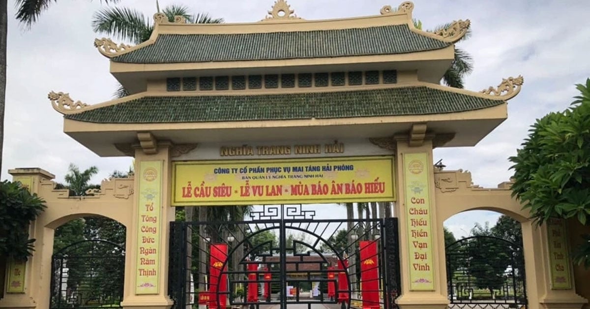 Funeral company in Hai Phong earns hundreds of billions, boss's salary is over 100 million/month, stock is 300 dong