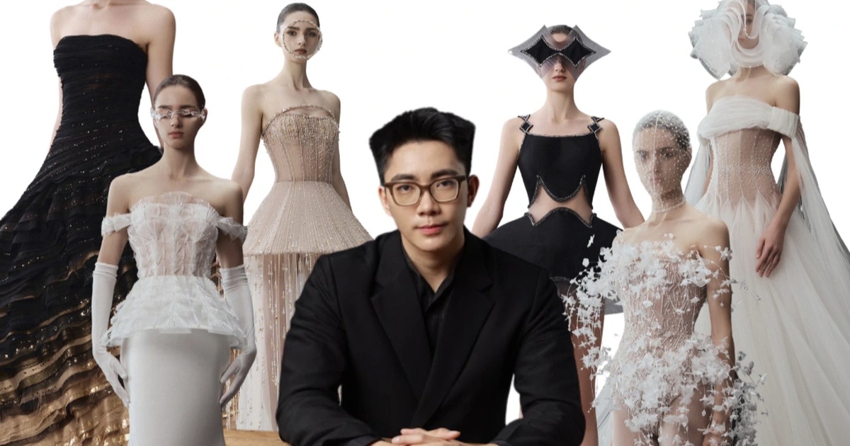 Designer Phan Huy brings Vietnamese fashion to Paris for the third time