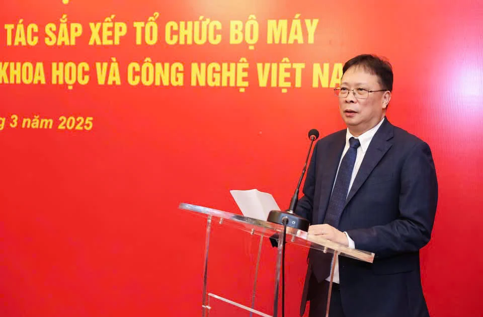 Vietnam Academy of Science and Technology implements decisions on organizational restructuring