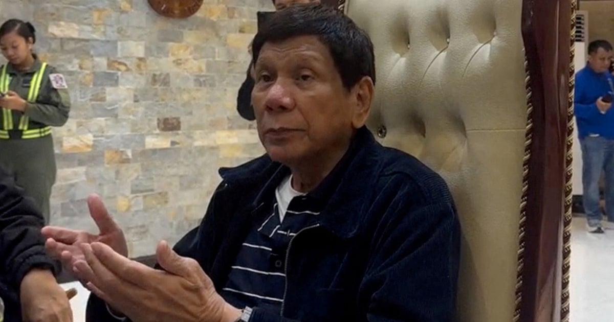 El presidente filipino habla sobre la orden de arresto de Duterte