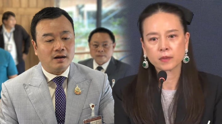 Thailands Minister für Tourismus und Sport, Sorawong Thienthong, sympathisiert mit Frau Pang