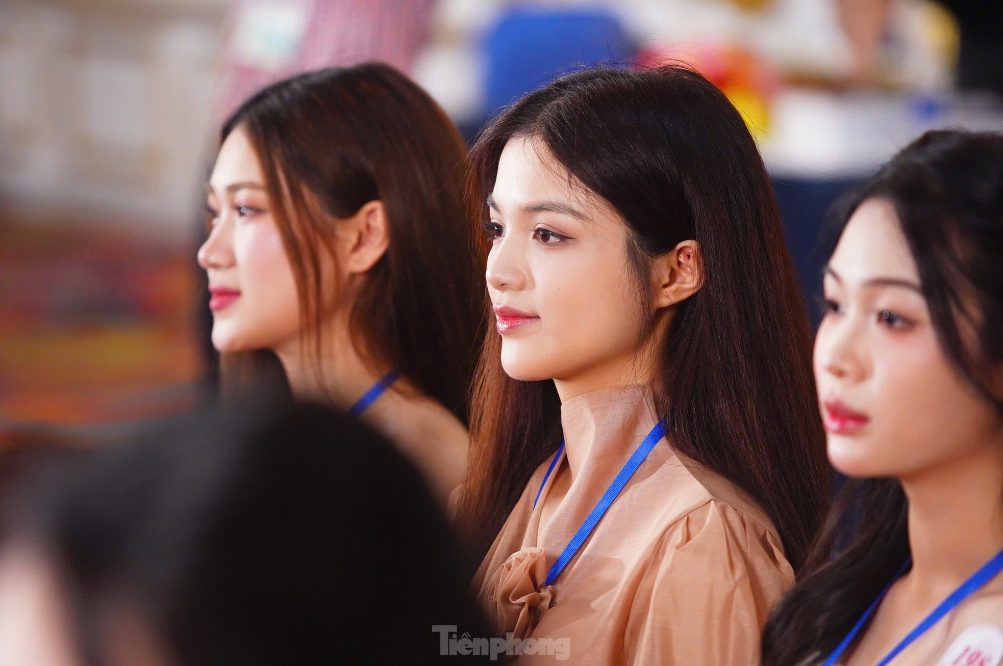 Close-up of the beauty of Miss Vietnam contestants at the Northern preliminary round photo 9