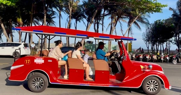 Despite regulations, four-wheeled motor vehicles still run all over Vung Tau