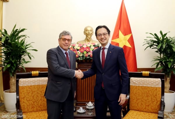 Le vice-ministre Do Hung Viet a reçu l'ambassadeur du Brésil au Vietnam, Marco Farani