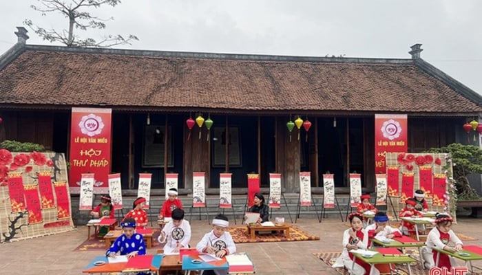 Das Ha Tinh Tempel der Literaturfestival findet vom 14. bis 16. März statt