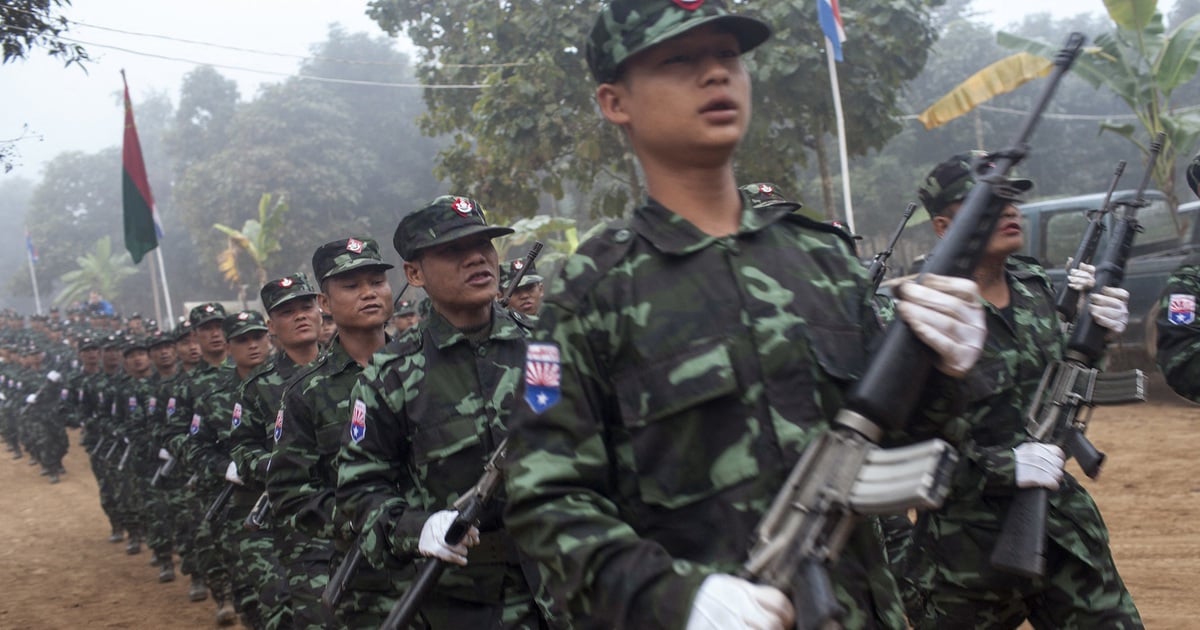 Myanmar soldiers flee to Thailand after opposition armed group attacks base