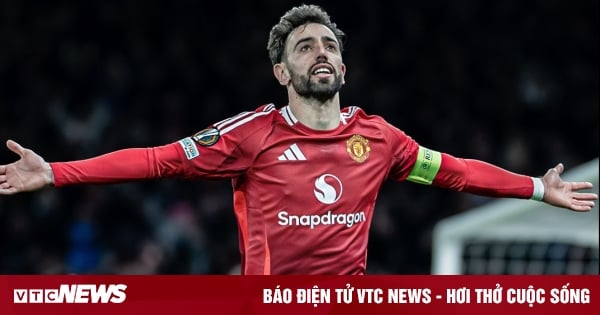 Bruno Fernandes inscrit un triplé et Manchester United accède aux quarts de finale de la Ligue Europa