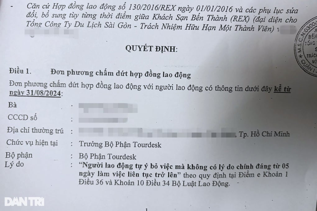 Vụ khách sạn Rex gửi phản ánh đến Sở Y tế TPHCM: Người bị tố lên tiếng - 4