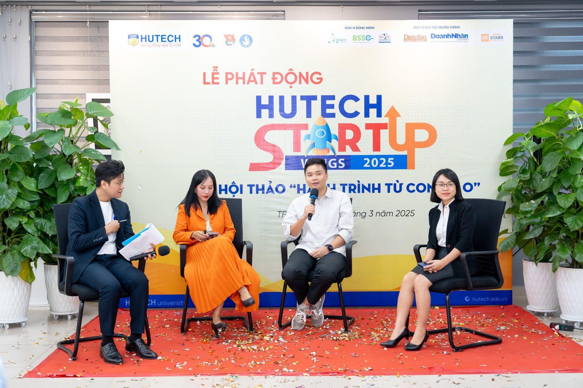 Khởi động sân chơi khởi nghiệp HUTECH Startup Wings 2025 - Ảnh 3.