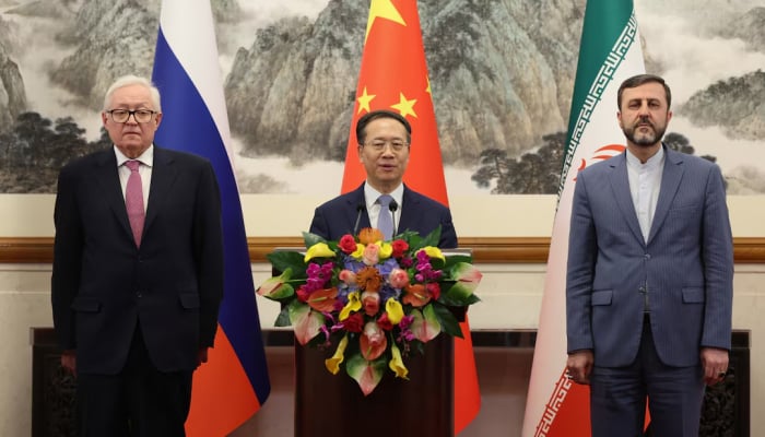 China, Russia and Iran together oppose unilateral sanctions