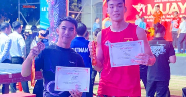 Hau Giang wins first national Muay Thai medal