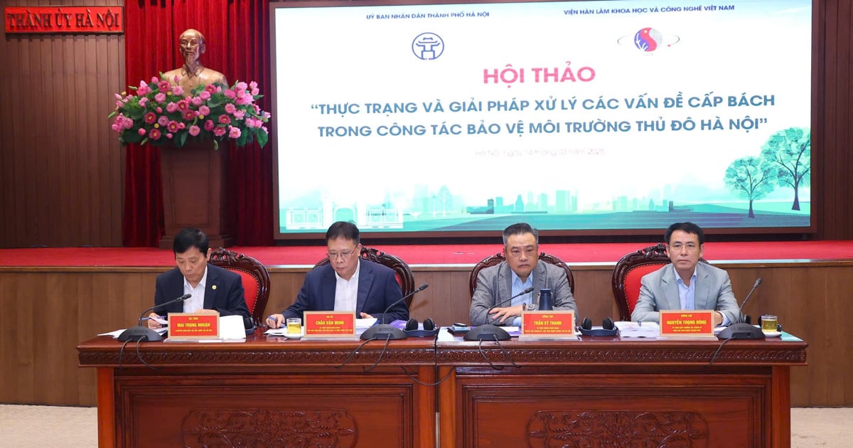 Experts contribute many solutions to protect Hanoi's environment