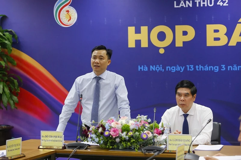 Đỗ Thanh Hải, Phó Tổng Giám đốc VTV thông tin về Liên hoan Truyền hình toàn quốc lần thứ 42.