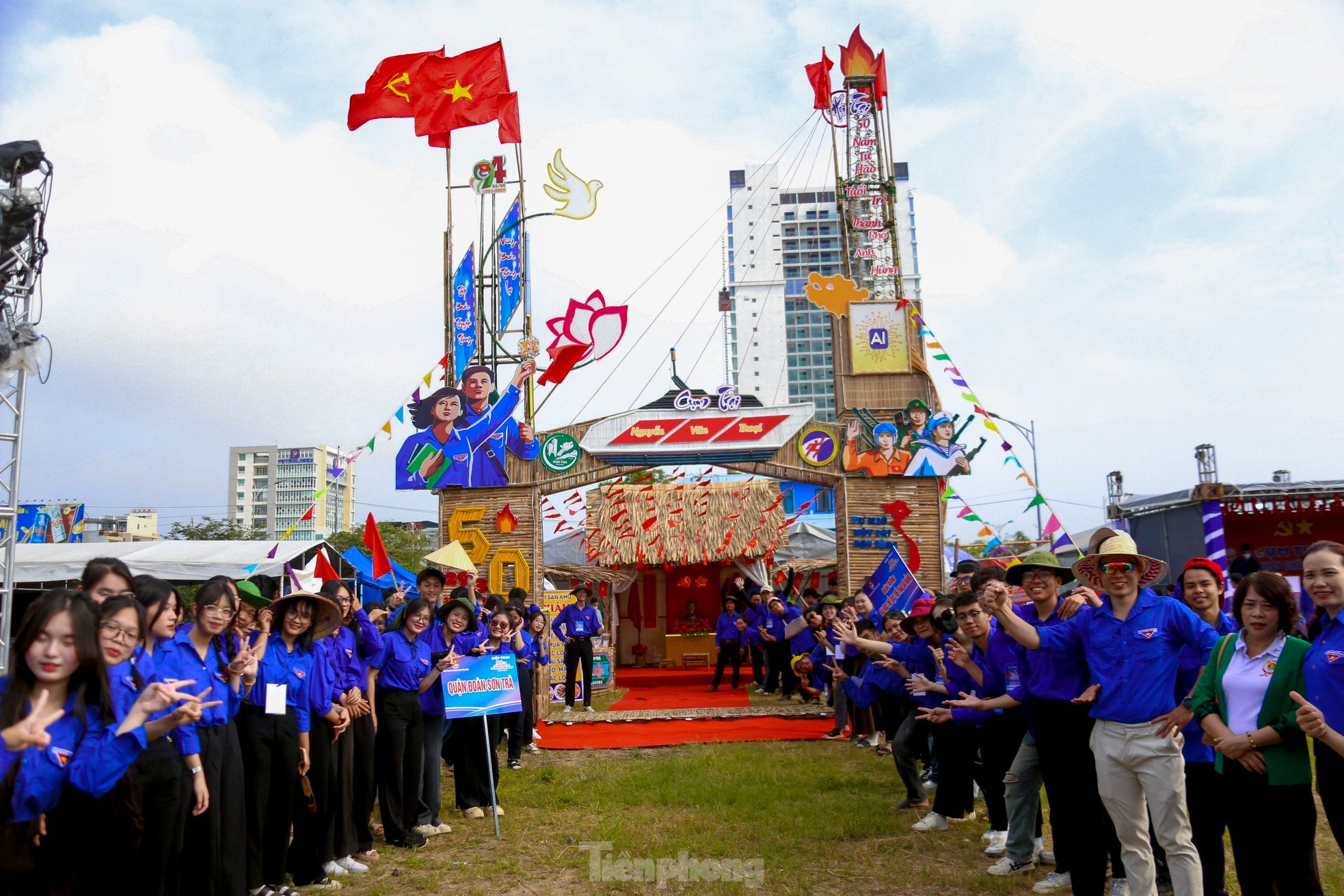 Hơn 1.000 đoàn viên thanh niên Đà Nẵng tham gia Hội trại Tự hào tuổi trẻ thành phố anh hùng ảnh 4