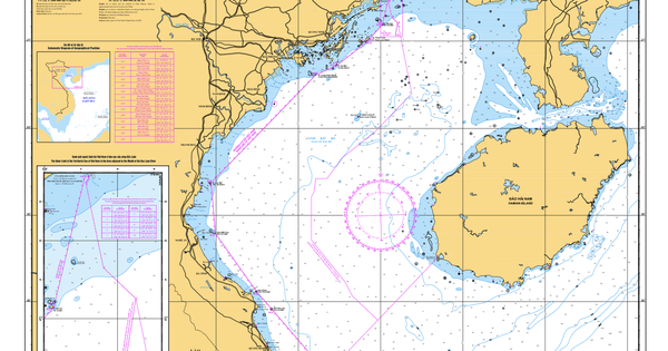 Vietnam deposits at the United Nations nautical charts and baseline coordinates in the Gulf of Tonkin