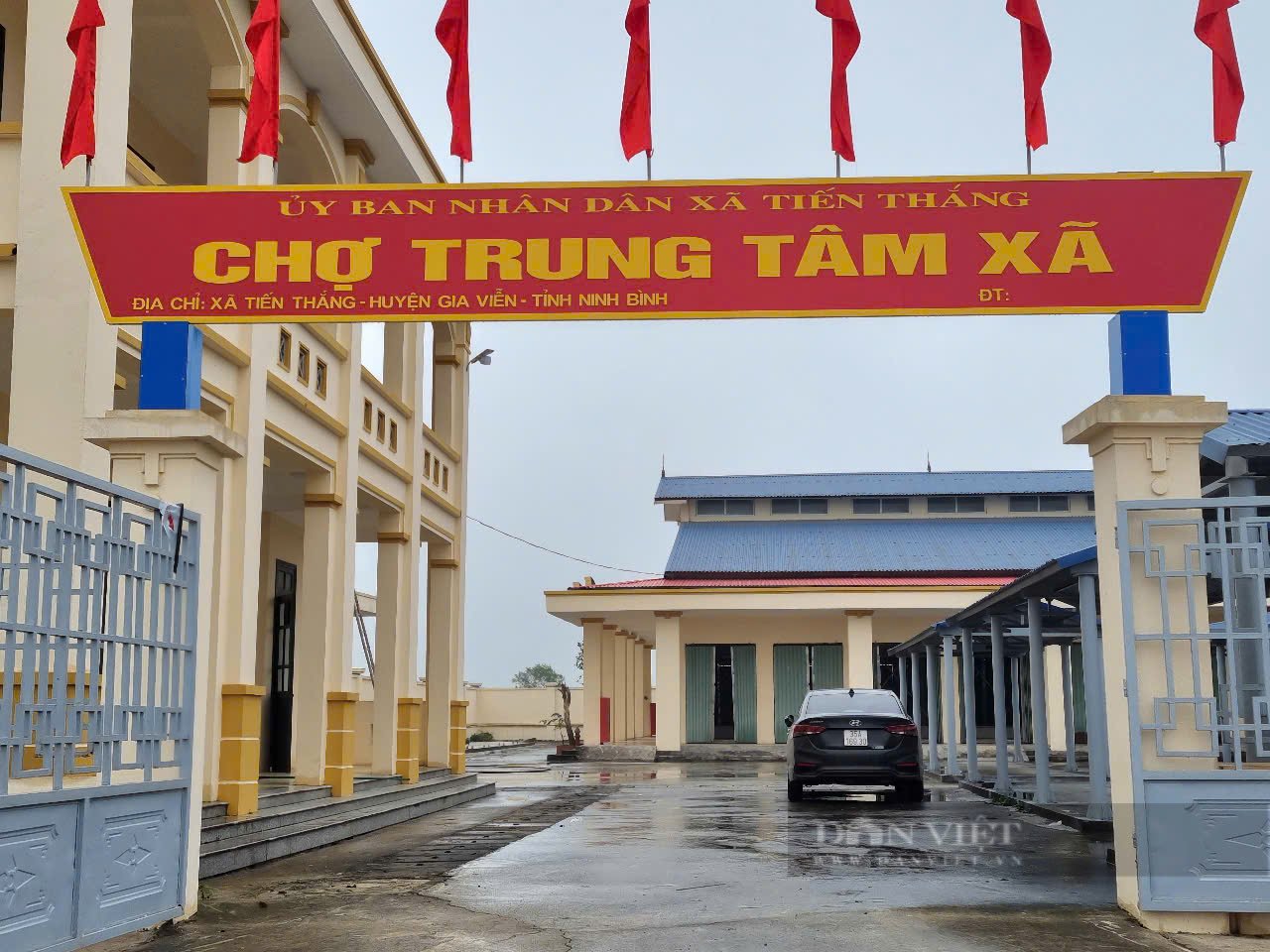 Khai trương chợ trung tâm của một xã ở Ninh Bình sau 9  bỏ hoang- Ảnh 4.