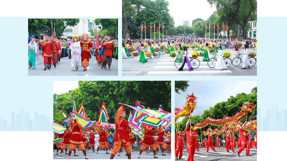 Hà Nội luôn tiên phong, đi đầu trong phát triển văn hoá. Ảnh: Phạm Hùng