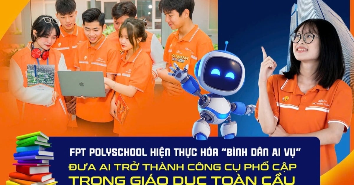 FPT PolySchool hopes to make AI a popular tool in education