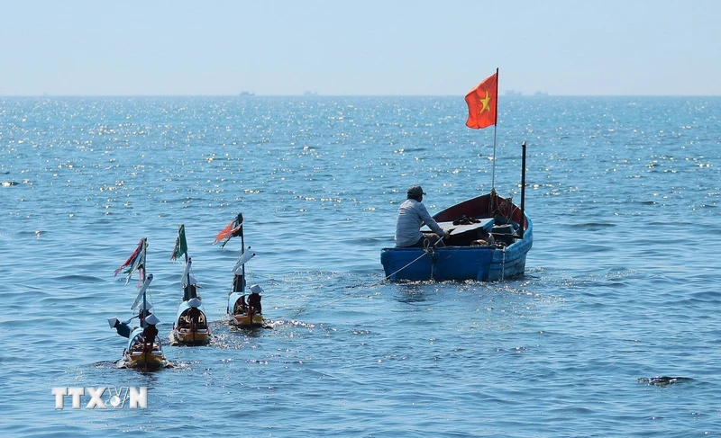 Ceremonia sagrada para conmemorar a los soldados de Hoang Sa en Quang Ngai