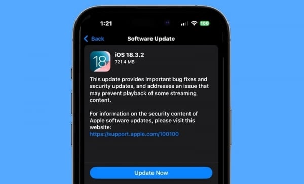 Update iOS 18.3.2 now to fix serious vulnerability on iPhone