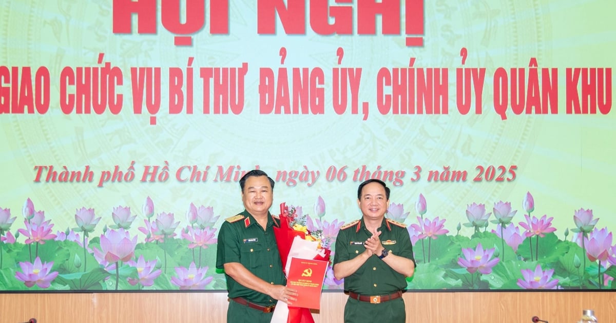 El mayor general Tran Vinh Ngoc ocupa el cargo de comisario político de la Región Militar 7.