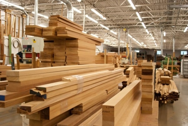 Export of wood and wood products in 2 months has many advantages