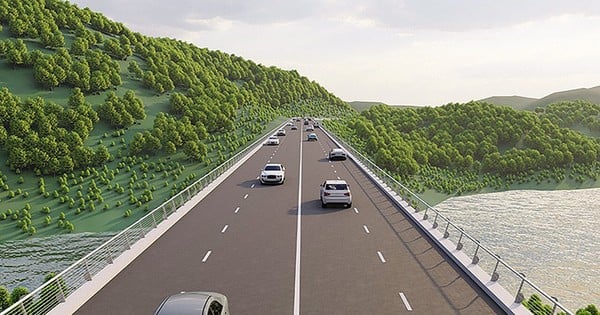 チョーモイ高速道路の建設開始