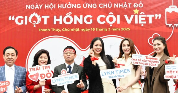 'Vietnamese blood drop' fanned the flames of enthusiasm, spreading the noble act of donating blood to save lives