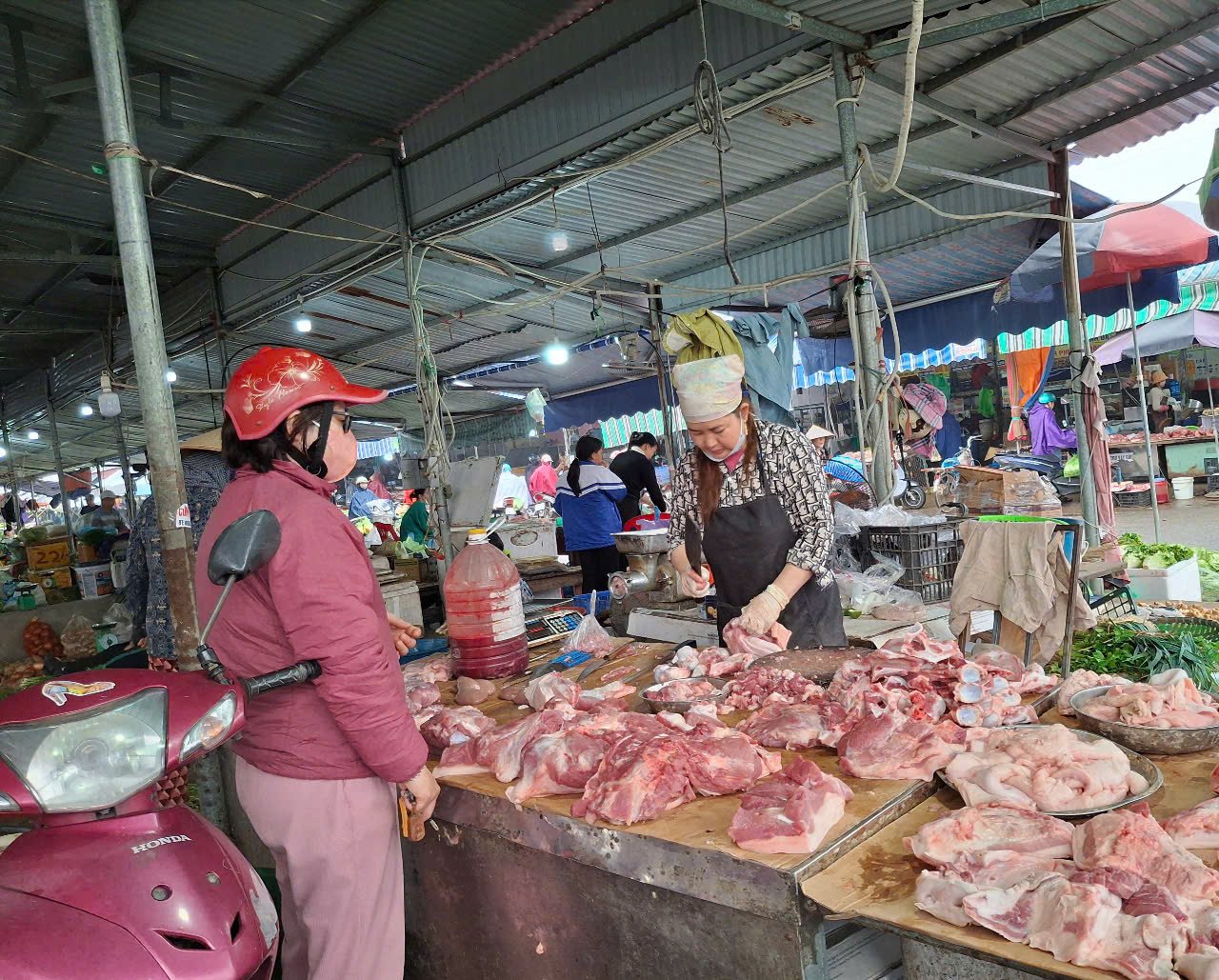 Giá thịt lợn tăng chóng mặt, nông dân Hải Phòng không có lợn để bán- Ảnh 1.