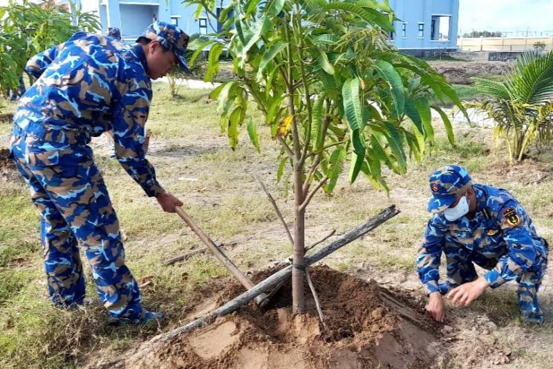 Vùng 5 Hải quân tổ chức “Ngày thứ 7 tình nguyện”