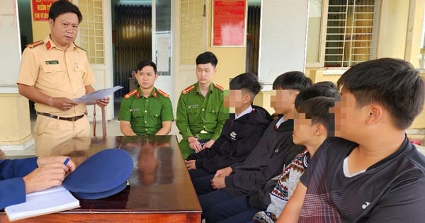 Unexpected testimony of a group of students who threw rocks and broke the glass of train SE1 running through Quang Ngai