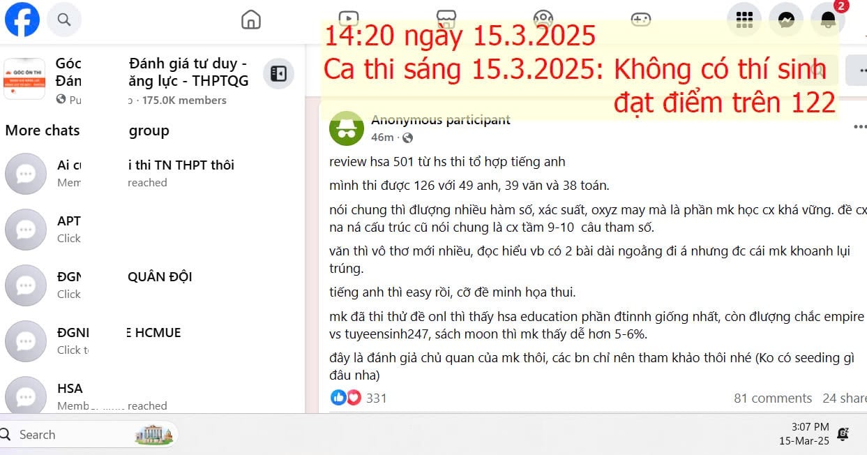 Lừa đảo điểm thi HSA và cảnh báo Từ ĐH Quốc gia Hà Nội - Ảnh 2.