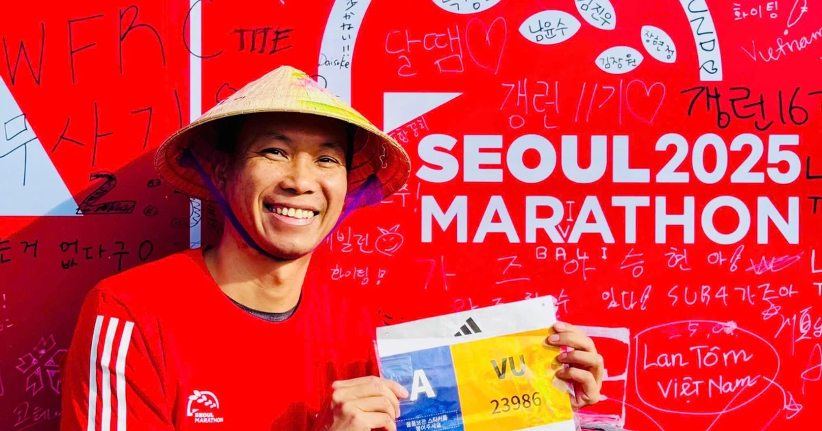 Favoring sports tourism, Vietnamese tourists spend money to go to Korea to run marathons