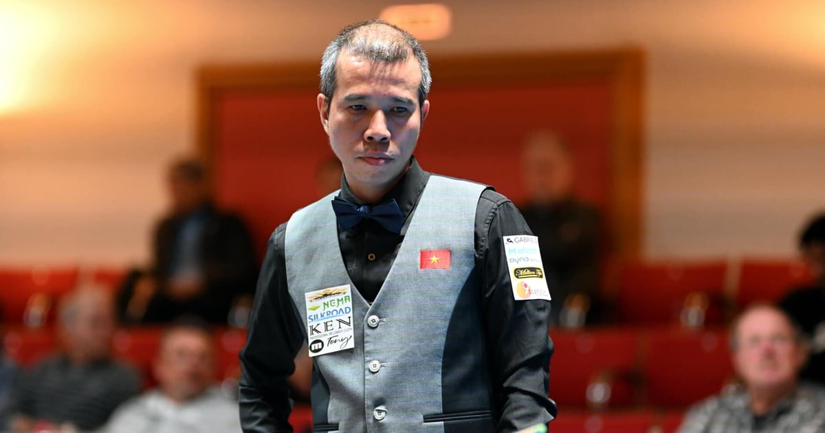 Programme des matchs de billard aujourd'hui : Tran Quyet Chien déterminé à « recouvrer ses dettes » pour atteindre la finale