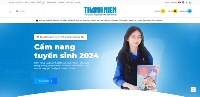 Xem 'Cẩm nang tuyển sinh 2024' phiên bản điện tử- Ảnh 1.