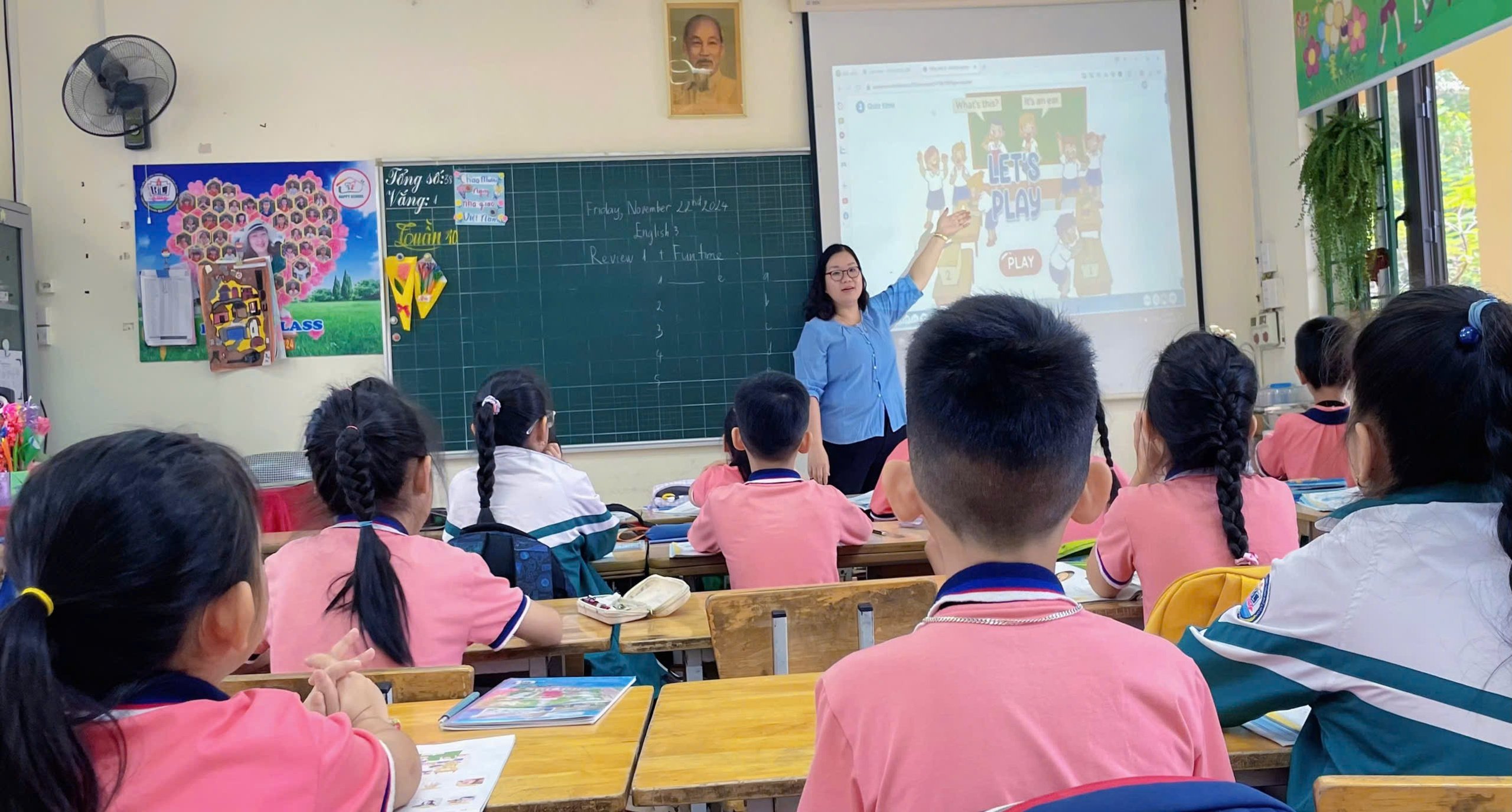 Giáo viên sáng tạo, môi trường thoải mái giúp học sinh tự tin sử dụng tiếng Anh- Ảnh 4.