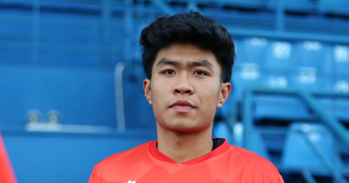 Young center back Ly Duc: Idolizes Ramos, hopes coach Kim will give him a chance to show off