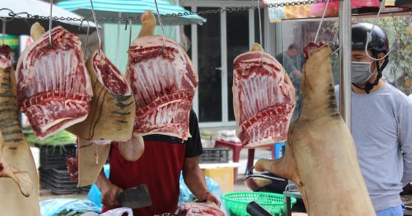 Las cabras son un ganado en Dong Nai cuyo precio ha aumentado al igual que los cerdos, y sólo comen verduras y hojas.