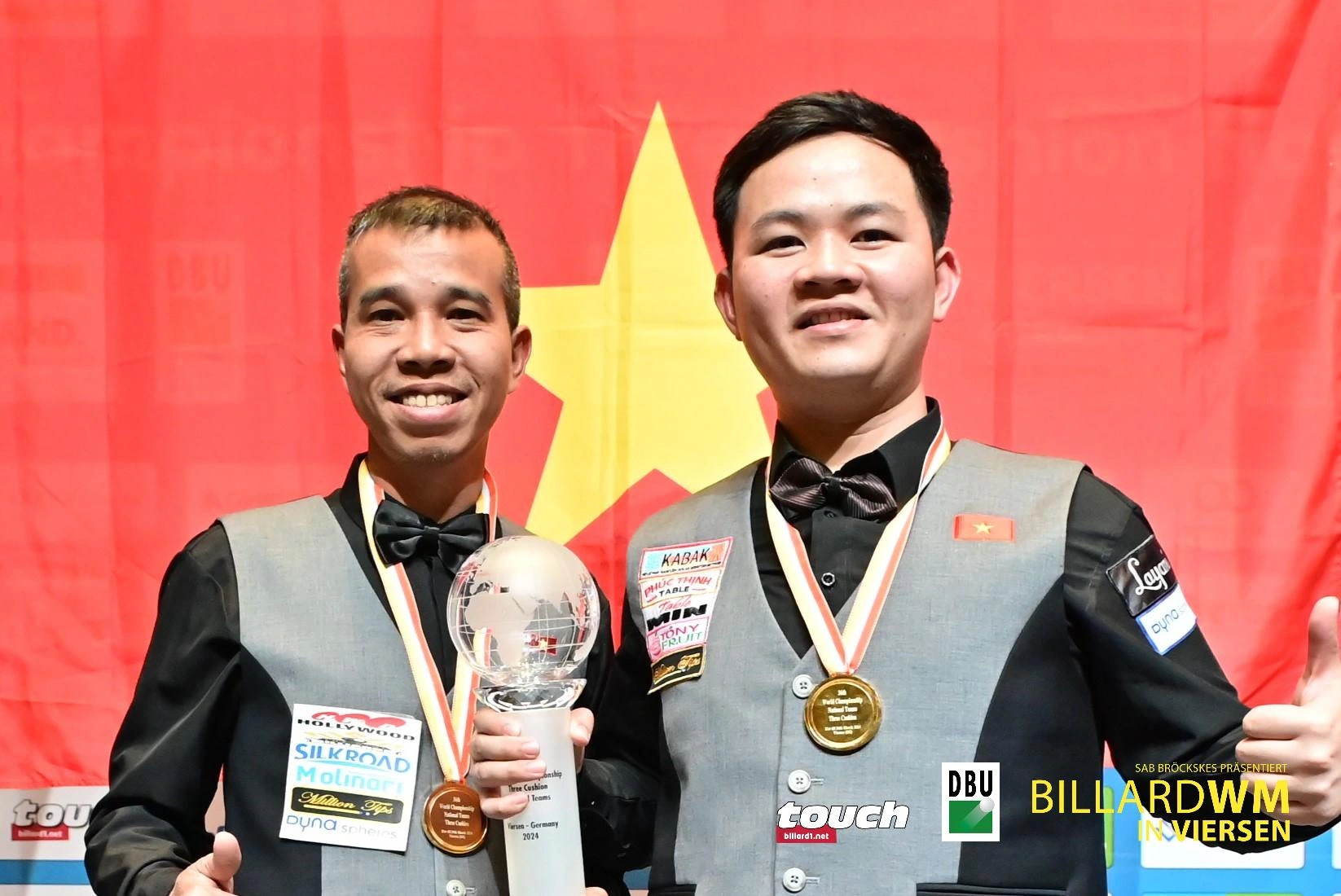 Tran Quyet Chien tiene una gran serie pero aún así perdió ante el 'jefe final', el billar vietnamita es el subcampeón mundial