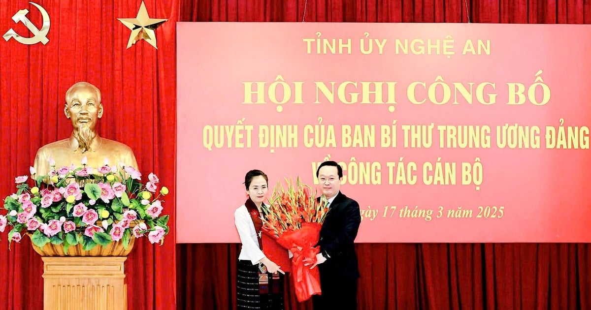 Chairman of the Provincial Fatherland Front Committee holds the position of Deputy Secretary of Nghe An Provincial Party Committee