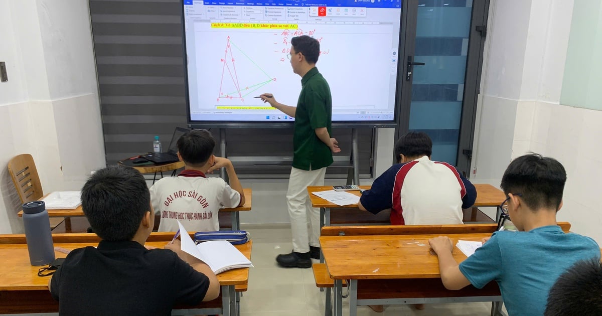 District 1, Ho Chi Minh City will inspect extra teaching and learning from March 20.