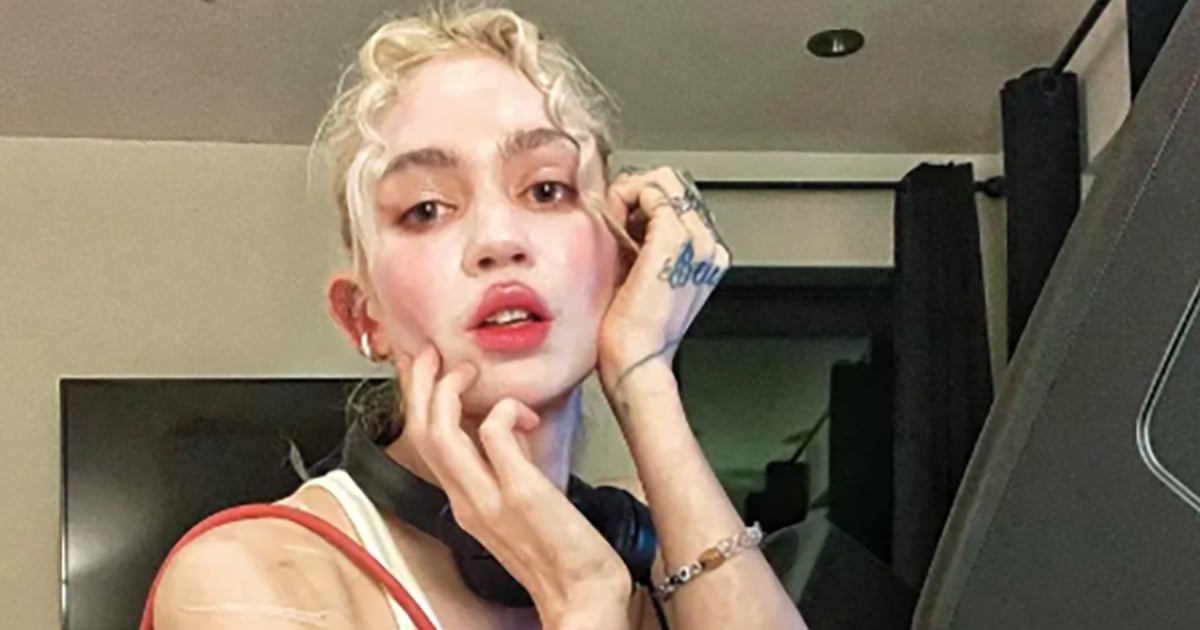 Singer Grimes once 'begged' Elon Musk not to let his children use the internet