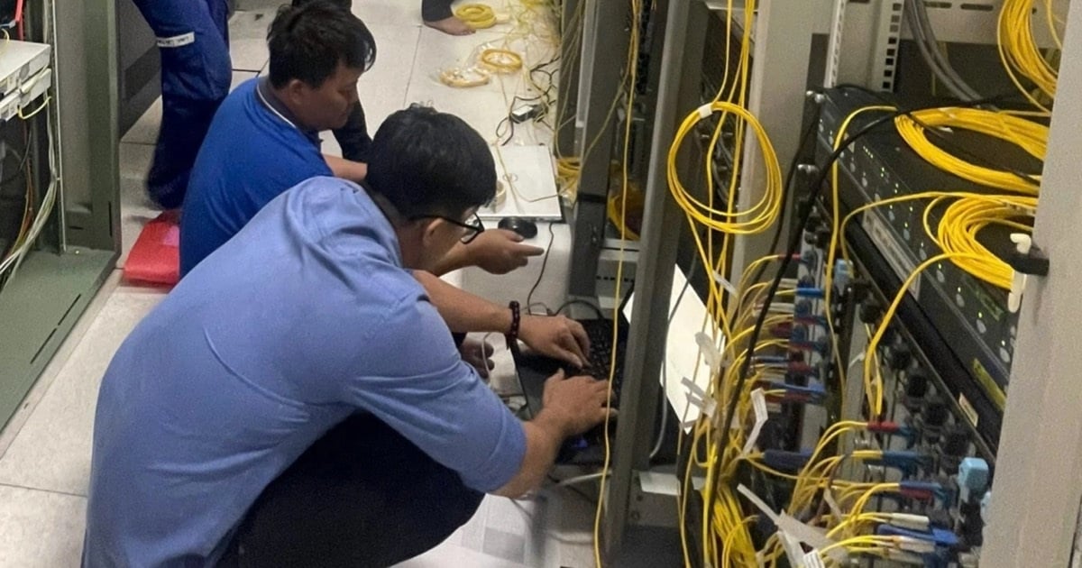 Vinaphone network restored after fire at Tien Giang Telecom headquarters