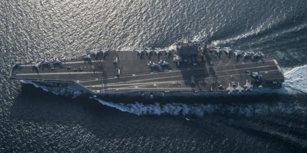 Los hutíes afirman haber atacado un portaaviones estadounidense y 11 de sus vehículos aéreos no tripulados fueron derribados en el Mar Rojo.