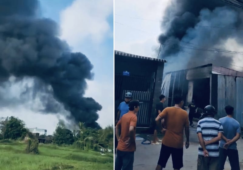 Den Drachenring tief in die Gasse hinein verbinden, um das Feuer in der Eisenverarbeitungsfabrik zu löschen -0