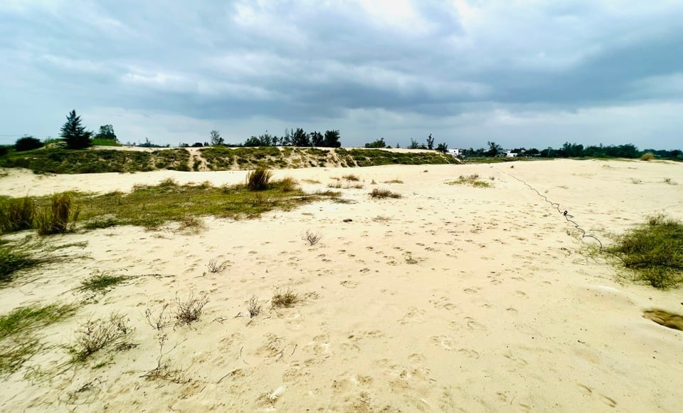 Sand left unused for many years is at risk of being wasted.